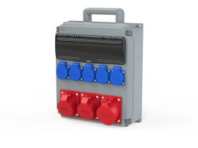 Rozdzielnica przenośna z rączką OPOLE 32/5*B2*16*B 5GS*4B FI63 IP54 909210004W