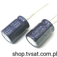 GS102M035 1000uF 35V Electrolytic RADIAL CAPXON