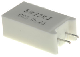 Rezystor 22kΩ 5W ±5% ±300ppm/°C TE Connectivity