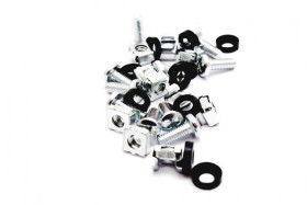 ŚRUBY DO SZAF RACK M6 KOMPLET X10 ŚRUBY MONTAŻOWE