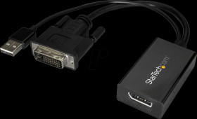 DVI2DP2 DVI adapter, DVI plug to DP socket