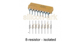 47 Ohm isolated resistor network (4116R-1-470-LF) - Bourns