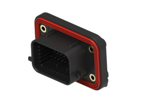 Złącze samochodowe 34-pinowe TE Connectivity 4-rzędowe Męski 15A SUPERSEAL Montaż na panelu Przepust Zespół złącza