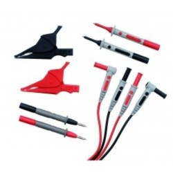 Przewód kontrolny do multimetrów długość przewodu 1.5m Chauvin Arnoux kategoria CAT III, CAT IV Wtyk Zestaw izolowanych