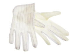 Rękawice antystatyczne Nie, roz. 8 – M, 2 szt., materiał: Tworzywo PET, RS PRO Wielorazowe