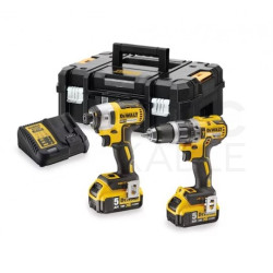 ZESTAW NARZĘDZI DCD796+DCF887 2*5,0AH TSTAK II DEWALT