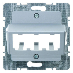 Płytka centralna do 3 MINI-COM Module alu B.1/B.7 Glas 14271404