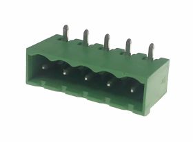 Gniazdo EDG 5pin kątowe zamknięte r:5.08mm