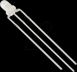 3009R1G6D-FHA LED 3mm, wired, 3-pin, red/green 25/15 mcd, 35°