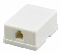 TSOCK-6 Puszka natynkowa 6p6c (RJ12)