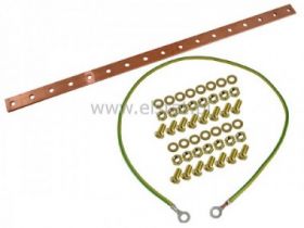 Listwa uziemiająca 15 otworów montowana na belce