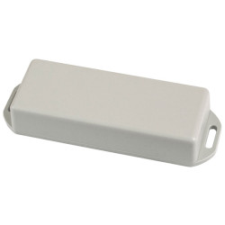 Hammond 1551UFLGY Miniature Plastic Enclosure - Flanged 100 x 40 x 20 Grey