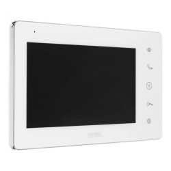 Wideomonitor 7 calowy IPS HD z dotykowymi przyciskami oraz bramką WiFi biały VP-808WHDWIFI ENT10000470