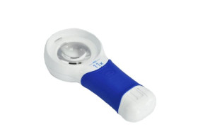 Lupa ręczna powiększenie 11X Powiększenie Tak Lupa 40dioptrii średnica 40mm