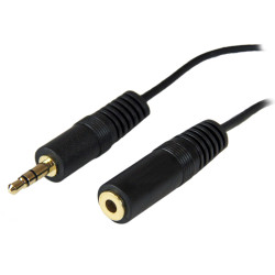 Złącze AUX złącze A: Jack stereo 3,5 mm złącze B: Jack stereo 3,5 mm długość 3.7m StarTech.com Czarny rodzaj A Męskie