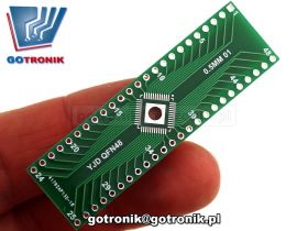 Płytka drukowana QFN48 na DIP48