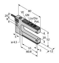 Fotokomórka Turck SLM20B6 3079217 1 szt.