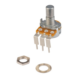 Taiwan Alpha RV16AF-41 100K Log 16mm Metal Case PC mount Potentiometer