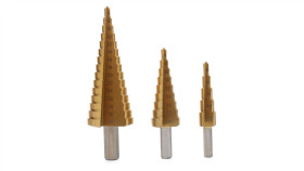 Zestaw 3 Wierteł Stopniowych 4-32Mm W Pudełku Kraftidele