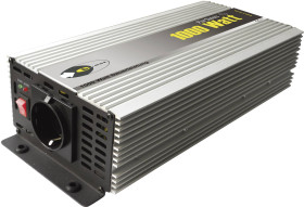 Przetwornica samochodowa e-ast HighPowerSinus HPLS 1000-12, 1000 W, N/A, złącze żeńskie ze stykiem uziemiającym
