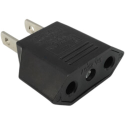 Adapter podróżny Wt.USA/Gn.PL Przejściówka