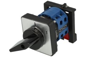 Przełącznik; krzywkowy; obrotowy; LW26-20-M1-F/4P 01 DIN-RAIL; 2 pozycje; OFF-ON; 60°; bistabilny; na szynę DIN; 4 tory; 2 warst