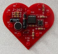 KIT6282 Rytmiczne serduszko (Kompletny zestaw) J-282