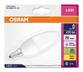 ŻARÓWKA LED E14 6W-40W OSRAM