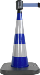 VISO RCX104BU Pachołek Długość paska/łańcucha (szczegóły) 4 m (Ø x W) 90 mm x 100 cm