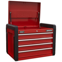 Sealey AP3401 Topchest 4 Drawer with Ball Bearing Slides