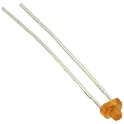 Vishay TLUO2401 LED Red Rectangular 1.8 mm 5 mcd 40&#xB0; 30 mA 2 V Wired