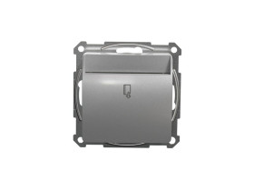 SEDNA DESIGN & ELEMENTS Wyłącznik hotelowy elektroniczny srebrne aluminium SDD113121E SCHNEIDER ELECTRIC