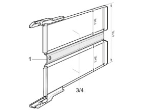 Płyta rozszerzeń, DIN 41612, Laminat z tkaniny i szkła epoksydowego, 290 x 160 x 1.6mm