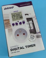 PROGRAMATOR CZASOWY ELEKTRONICZNY ORNO
