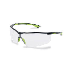 uvex 9193265 sportstyle safety glasses UV protection green/black EN 166/170