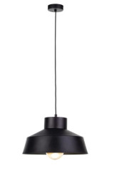 Lampa wisząca nowoczesna 1xE27 MOON BLACK