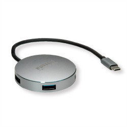 Hub USB USB 3.2 14.02.5036-10 USB 4 Magistrala USB USB C, Roline
