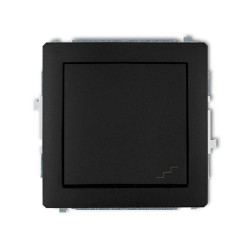 DECO Łącznik schodowy czarny mat 12DWP-3