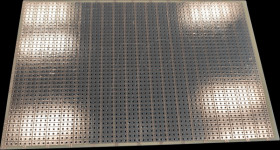 RE310-S1 Prototyping board, CEM3, spacing 2.54 mm, 3-hole soldering pads