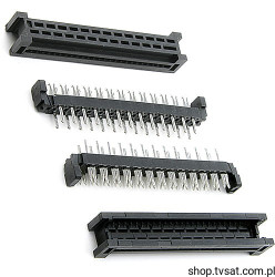 2-166428 Connector to Wire 26 Pin THT AMP