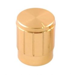 Gałka na potencjometr ALU 15mm złota