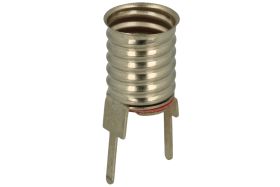 Oprawka; do żarówki; A-HL-E10; E10; przewlekany (THT)