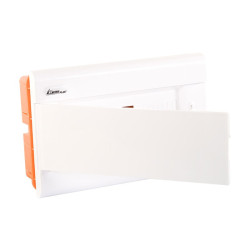 Rozdzielnica podtynkowa 12 modułowa 1x12M drzwi pełne IP40 SRp-12/B (N+PE) 2.13 ELEKTRO-PLAST