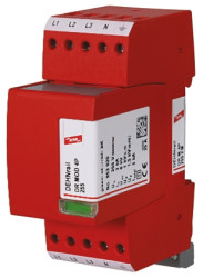 Ochronnik przeciwprzepięciowy modularny 440 V AC na szynę DIN Dehn Ogranicznik przepięć 8kA