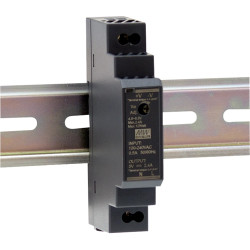 Power supply, 21.6 to 29 VDC, 630 mA, 15 W, HDR-15-24