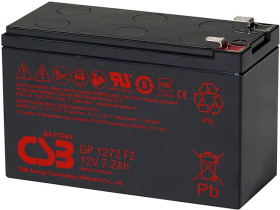 Akumulator GP1272 F2 CSB 12V 7.2Ah