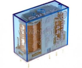 Przekaźnik Finder 40.62.9.024.4 (24VDC 10A) 2p AgS