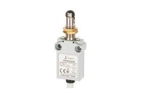 Wyłącznik krańcowy 1R 1Z wolnoprzełączający rolka z tworzywa Ø10,7 z mocowaniem za gwintowaną głowicę PEM2G23X A37-B89X