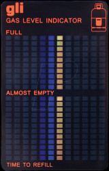 60334 Gas level indicator for gas cylinders