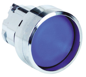 Przycisk, Ø 28.5mm, IP66, IP67, IP69K, kolor: Niebieski, Schneider Electric, Harmony XB4